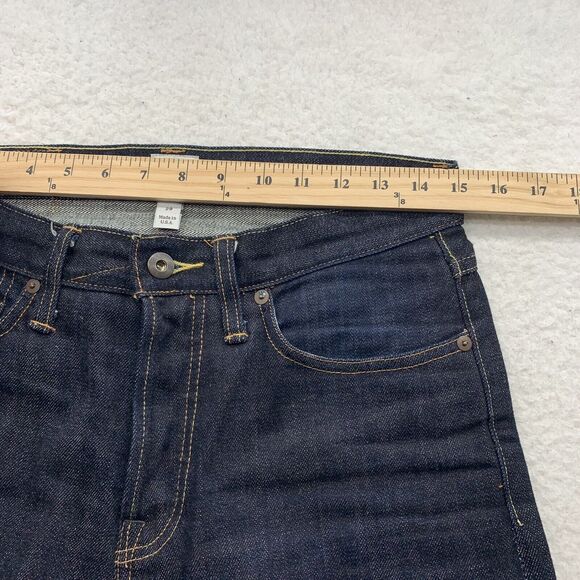 Tellason Elgin Red Line Selvedge Jeans Mens 30x27.5 (Tag 29) Kaihara Sanforized - Picture 11 of 16